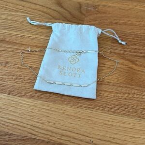 Kendra Scott gold layering necklace
